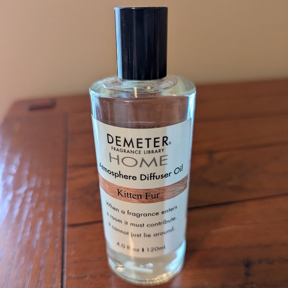 RARE Kitten Fur Demeter Fragrance Library Atmosphere Diffuser Oil 4 fl. oz. NEW